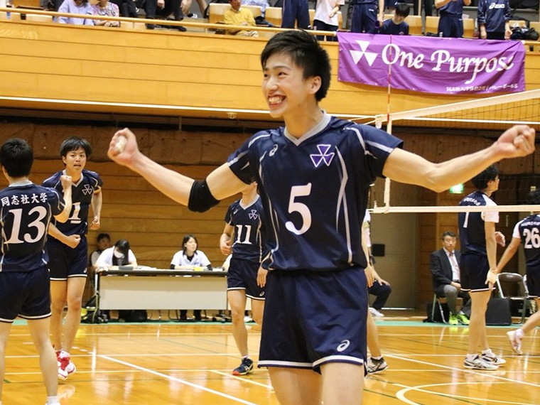 バレー 東福岡の森健太郎 同志社でラストインカレ 4years 学生スポーツ