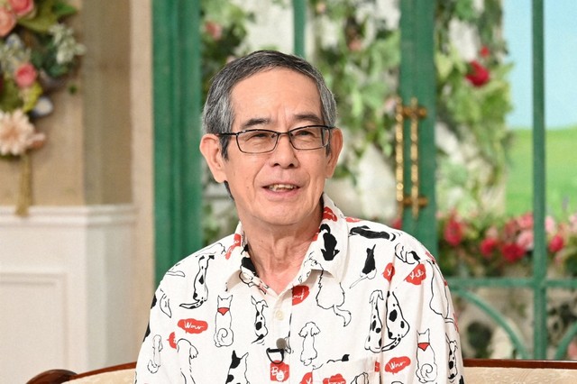 「徹子の部屋」に出演する小倉蒼蛙＝テレビ朝日提供