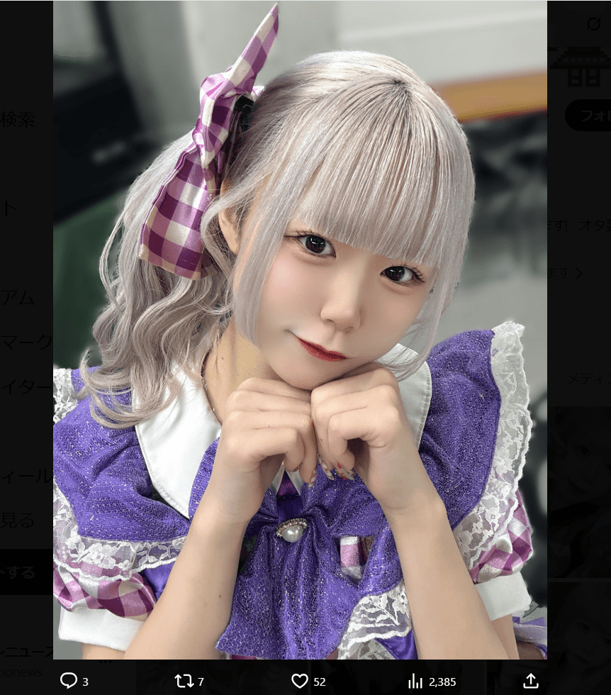 小鳥ねあのX（@okashi_re_nea）より