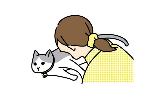 化粧をした状態での猫吸いは猫によくない？＝コルメルCat Specialistさん（@xCOLMELx）提供