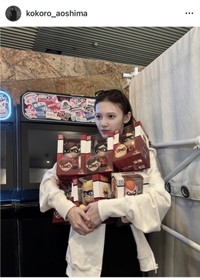 青島心（@kokoro_aoshima）さんのインスタグラムより