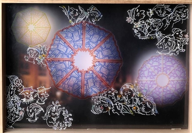 セアまりさんが見ている幻視の世界は、この絵が複雑に“動く”のだという