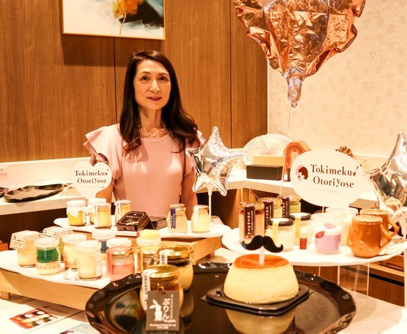 「プリンの女王」こと、磯貝由起さん