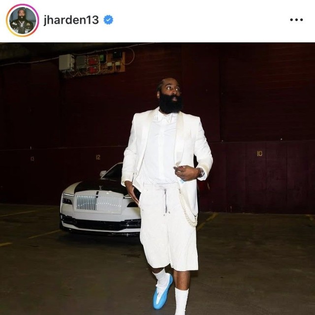 ジェームズ・ハーデンのインスタグラム＠jharden13より