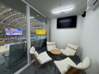 あなぶきアリーナ香川VIPルーム（香川ファイブアローズ提供）