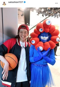 佐藤栞里インスタグラム（＠satoshiori727）より