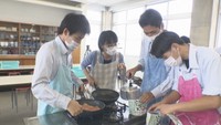 調理実習の様子　香川・多度津町