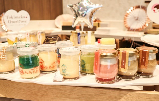 知る人ぞ知るプリンがずらり