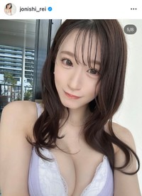 「DRW」新ランジェリーモデルに就任した上西怜　上西怜のインスタグラム（@jonishi_rei）より＝25年5月10日投稿