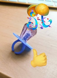 なめ疲れたら外して置いておくことも可能。 ※MAEDAXさん提供