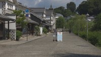 3度目の緊急事態宣言が出て最初の週末、岡山県内の人出は？（倉敷市美観地区　29日）