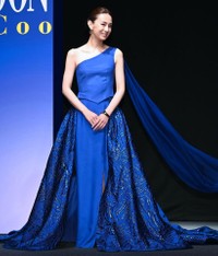 　豪華なドレスでイベントに登場した北川景子（撮影・高石航平）