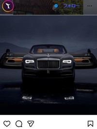 ロールスロイス・ジャパンのインスタグラム＠rollsroycecarsjapanより
