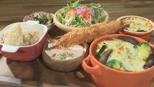 コクが深い欧風カレーが食べ放題！特大エビフライや唐揚げでボリュームアップできるランチも　香川【ほっとマルシェ】
