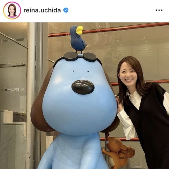 内田嶺衣奈アナのインスタグラム＠reina.uchidaより