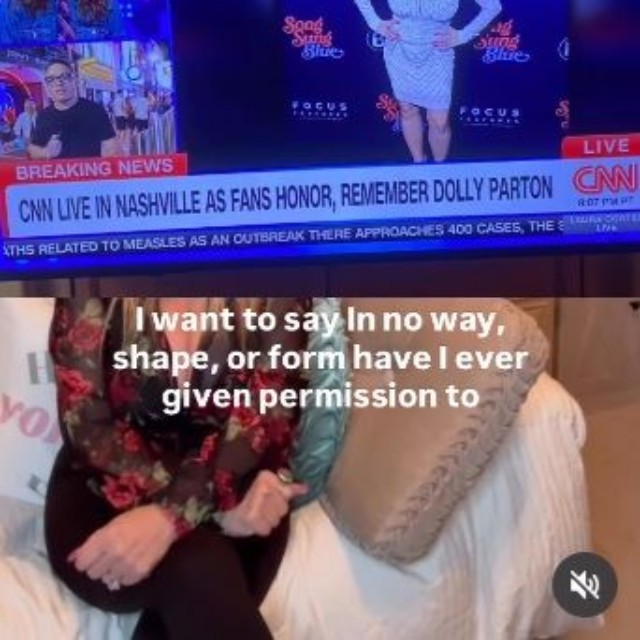 CNNの“画像取り違え”について語るケリー・ヴォーン＝ケリー・ヴォーンのインスタグラム＠kellyvohnnより