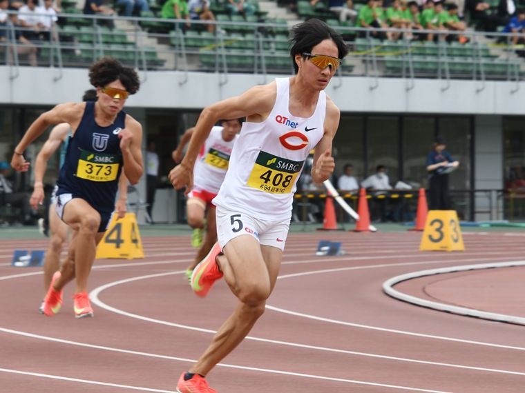 陸上・駅伝 - 中大・田邉奨 400mインカレ覇者が走る理由「みんなと一緒