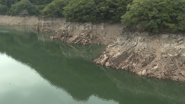 新成羽川ダム　高梁市　9月7日
