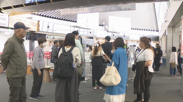 ゴールデンウィークの高松空港の国内線利用実績　JAL　ANAともに前年を上回る