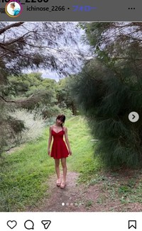 一ノ瀬瑠菜のインスタグラム＠ichinose_2266より