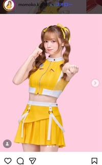 菊池桃子のインスタグラム＠momoko.k_0105より