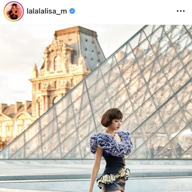 BLACKPINK・リサのインスタグラム＠lalalalisa_mより