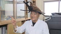 虫むし博士・松本慶一さん（6月撮影）