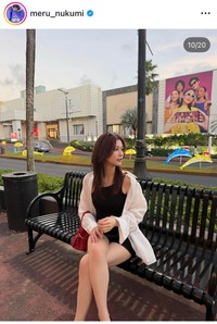 生見愛瑠インスタグラム＠meru_nukumiより