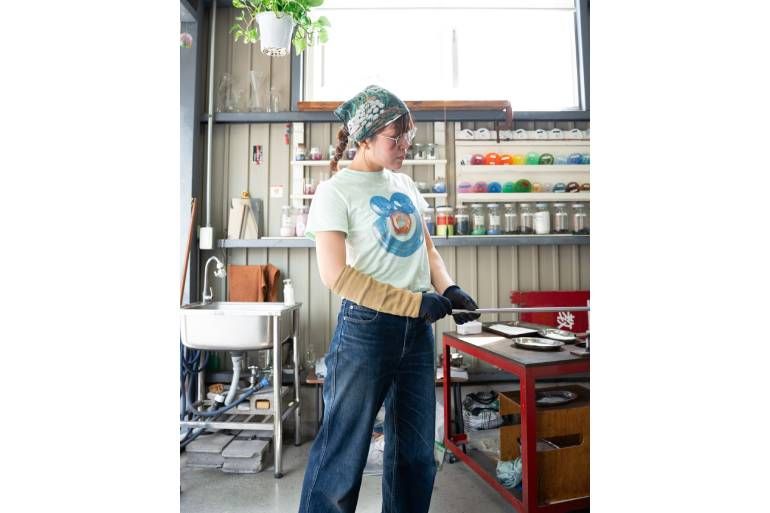 いただきます」に宿る敬意を、ガラスに込めて ガラス作家・伊藤美和
