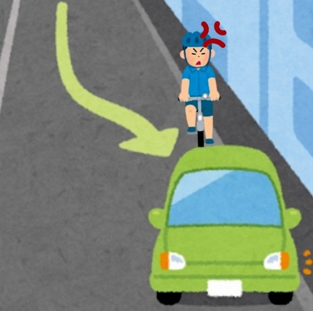 「左折時、左に寄せてくるクルマが迷惑！」という自転車ユーザーの主張に反響。
