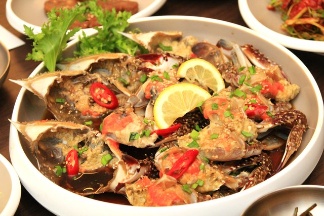 カンジャンケジャンの味の決め手は、漬け込む醤油！だとか。