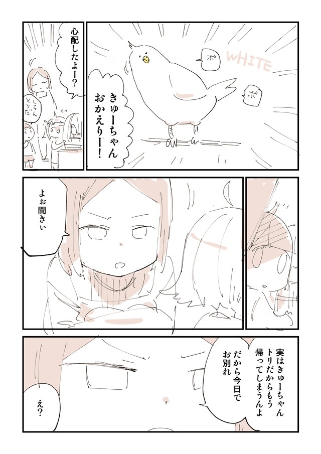 【漫画】『【閲覧注意】ともだちに不死鳥を逃がされた話』19（ぬこー様ちゃんさん提供）