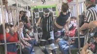 「ことでん電車プロレス」