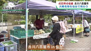 宮城・大崎市の朝市を仙台市で開催　古川八百屋市ｉｎ仙台