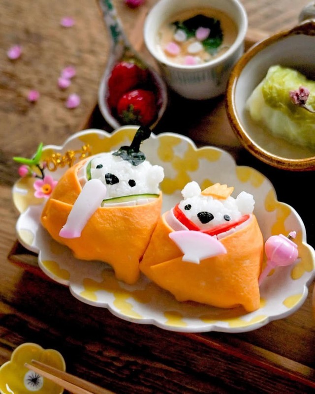 ひな祭りバージョン（あさひさん提供） 