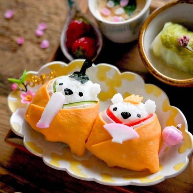 ひな祭りバージョン（あさひさん提供） 