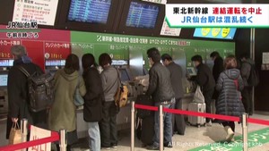 東北新幹線ダイヤが乱れ混乱が続く　連結運転中止で臨時列車を運行