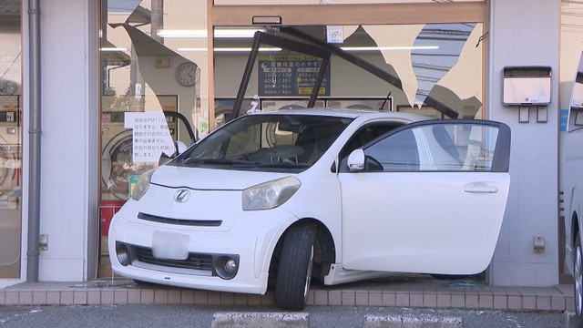 事故があった現場　岡山市北区津高