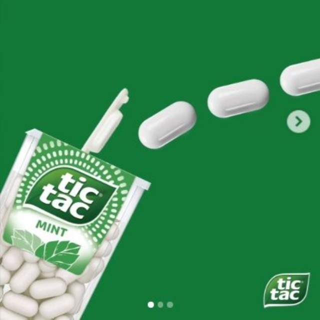 Tic Tacのインスタグラム＠tictacglobalより