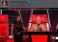 トム・ジョーンズのインスタグラム＠realsirtomjonesより