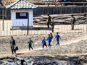 中国から北朝鮮に望遠レンズを向けたら、監視社会の片鱗が見えた