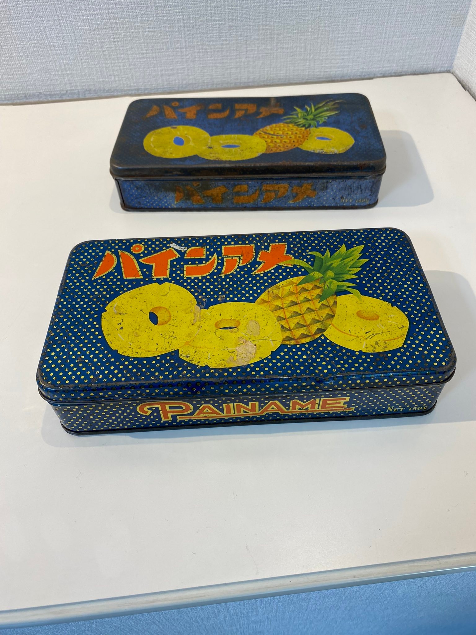 復刻パインアメ缶 パインアメ - 菓子