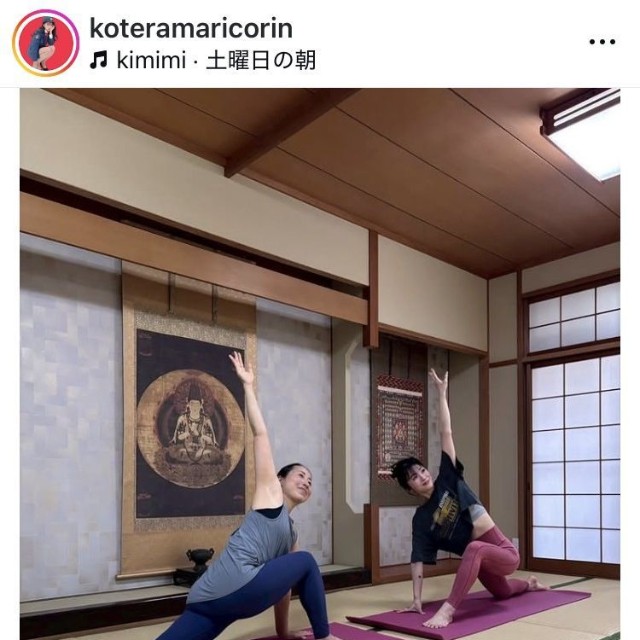 小寺真理のインスタグラム＠koteramaricorinより