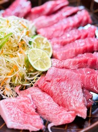 しゃぶしゃぶ用に切り分けたあら（FUNAさん提供）