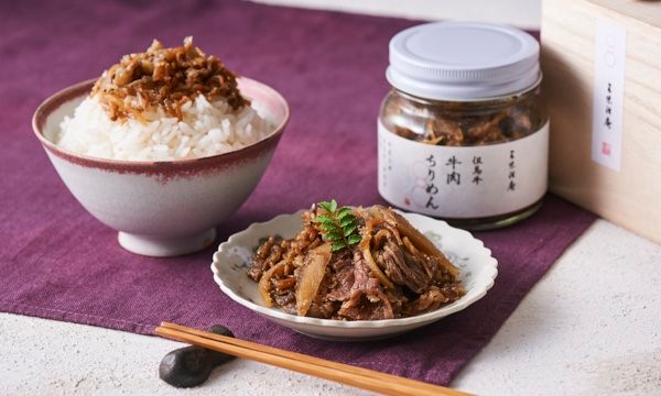 特選になった三味洪庵の「但馬牛・牛肉ちりめん」