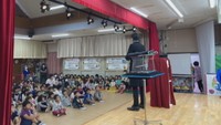 福島県の保育園でのマジックショー　（2020年）