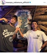 中村昌也（@masaya_nakamura_official）さんのインスタグラムより