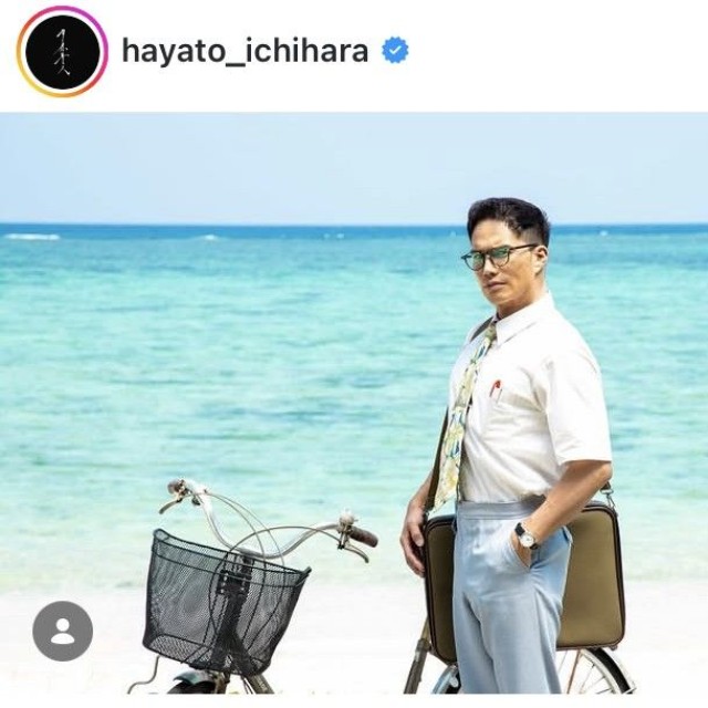 市原隼人インスタグラム＠hayato_ichiharaより