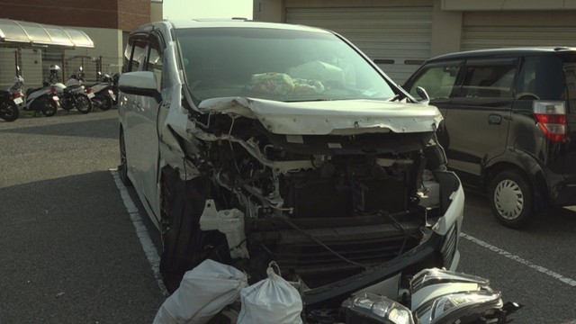 事故車両　岡山南警察署