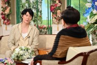 「徹子の部屋」   黒柳徹子(右)、福山雅治＝テレビ朝日提供